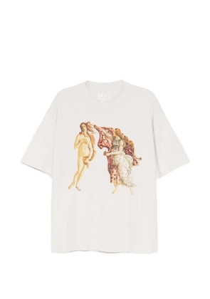 Melt graphic T-shirt - Neutrals