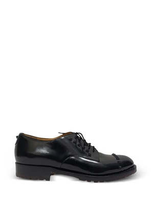 Valentino Garavani Pre-Owned Rockstud lace-up derby shoes - Black