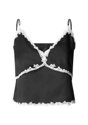 PINKO lace tank top - Black