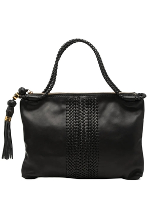 Gucci Pre-Owned 2000-2015 Leather Handmade tote bag - Black