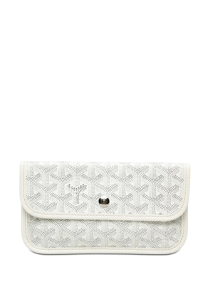 Goyard Pre-Owned 2010-2026 Goyardine Saint Louis pouch - White