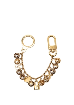 Louis Vuitton Pre-Owned 2010-2025 Gold Plated and Enamel Pastilles and Bag Charm key chain