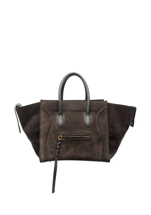 Celine Pre-Owned 2012 Medium Suede Phantom Luggage tote bag - Brown
