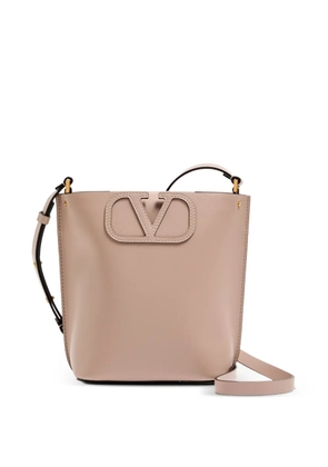 Valentino Garavani Fill Me calfskin bucket bag - Pink