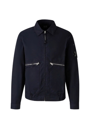 C.P. Company Lens-detail zip-up jacket - Black