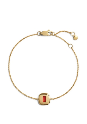Monica Vinader Gemdrop onyx bracelet - Gold