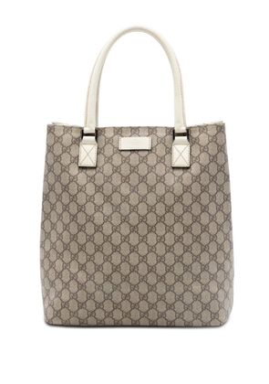 Gucci Pre-Owned 2016-2026 GG Supreme tote bag - White