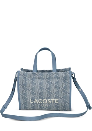 Lacoste small Heritage tote bag - Blue