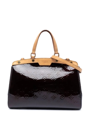 Louis Vuitton Pre-Owned 2000-2020 Monogram Vernis Brea MM satchel - Purple