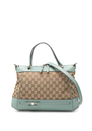Gucci Pre-Owned 2000-2015 GG Canvas Mayfair satchel - Neutrals