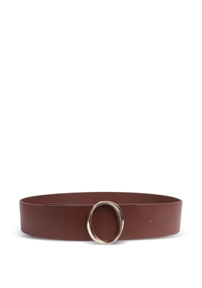 Orciani Liberty oval-buckle belt - Brown