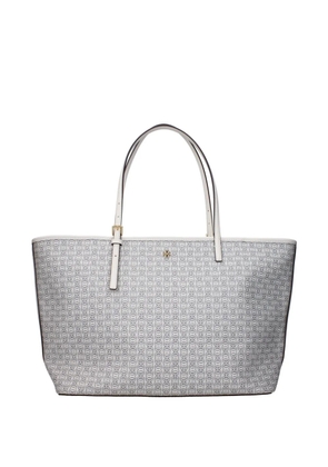 Tory Burch Ella geometric-print tote bag - White