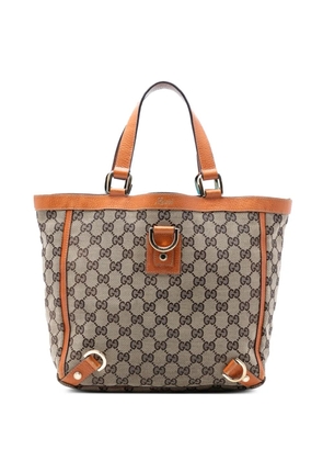 Gucci Pre-Owned 2000-2015 GG Canvas Abbey D Ring tote bag - Orange