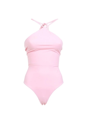 Jacquemus The Bastide halterneck swimsuit - Pink