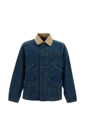 Filson corduroy-collar denim jacket - Blue