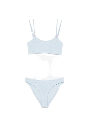 Hunza G Cassie beaded bikini - Blue