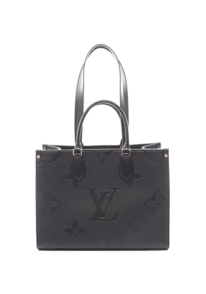 Louis Vuitton Pre-Owned 2021s MM On-the-go Monogram Empreinte tote bag - Black