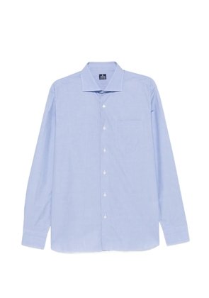 Truzzi chest-pocket spread-collar shirt - Blue