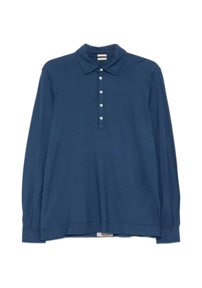 Massimo Alba Raya buttoned shirt - Blue