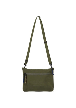 Universal Works x Master-piece logo-print zip-fastening shoulder bag - Green