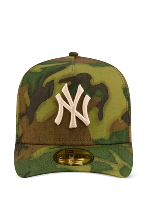 NEW ERA CAP xMLB New York Yankees 59FORTY camouflage-print cotton hat - Green