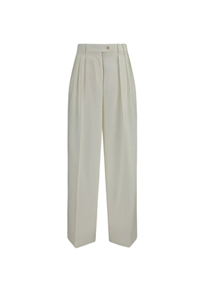 Calvin Klein Alexandra pleated tailored trousers - Neutrals