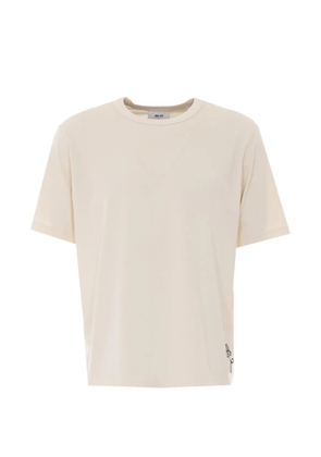 NN07 Jett graphic-print T-shirt - Neutrals