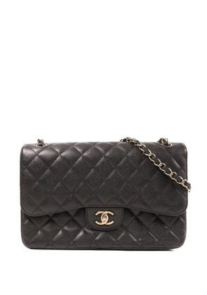 CHANEL Pre-Owned Classic Jumbo Double Flap shoulder bag - Black