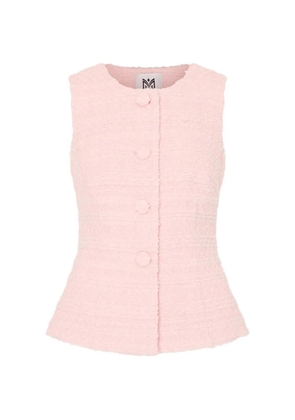 Milly Bryn tweed vest - Pink