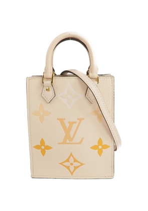 Louis Vuitton Pre-Owned Petit Sac Plat calfskin tote bag - Neutrals