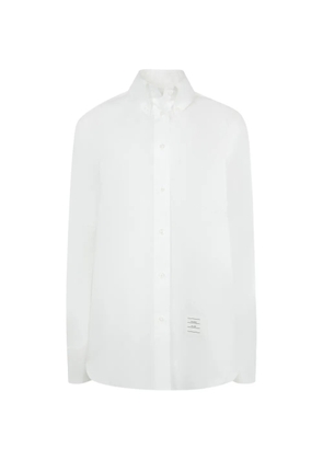 Thom Browne oversized poplin shirt - White