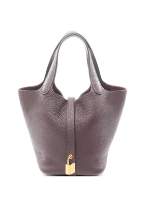 Hermès Pre-Owned 2022 PM Picotin Lock shoulder bag - Red