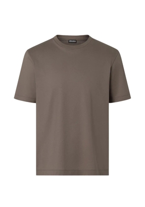 Zegna cotton T-shirt - Brown