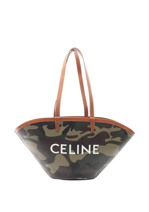 Celine Pre-Owned 2010s Couffin camouflage shoulder bag - Green