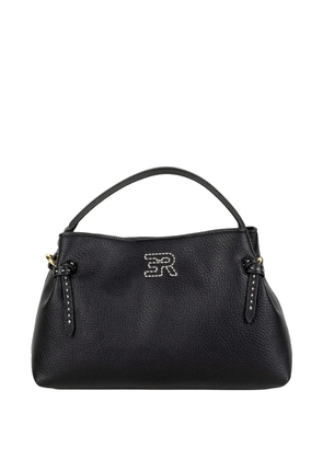 Ermanno Scervino logo-print shoulder bag - Black