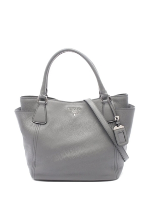Prada Pre-Owned 2010s Daino Vitello handbag - Grey