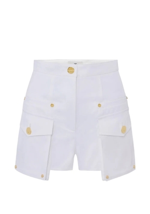 Elisabetta Franchi cargo-pocket shorts - White