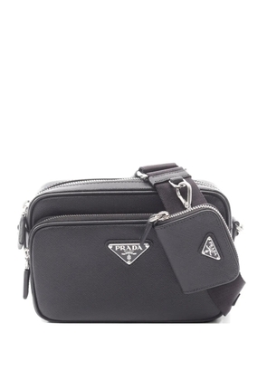 Prada Pre-Owned 2010s Saffiano leather shoulder bag - Black