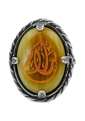 Gem Kingdom engraved-detail ring - Silver
