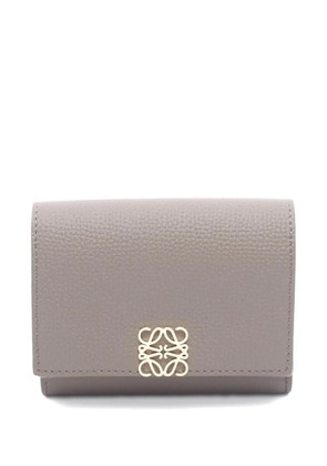 Loewe Pre-Owned Anagram trifold wallet - Neutrals