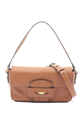 Miu Miu Pre-Owned 2010s Penny leather handbag - Neutrals
