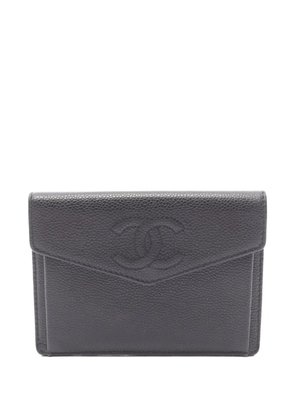 CHANEL Pre-Owned 1997-1999 Coco Mark wallet - Black