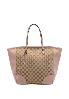 Gucci Pre-Owned 2016-2026 GG Canvas and Leather Bree tote bag - Pink