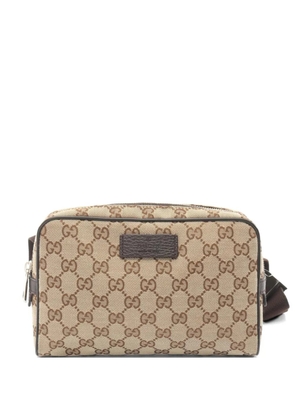 Gucci Pre-Owned 2010s GG canvas belt bag - Brown