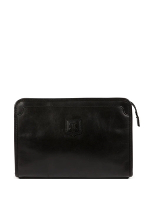 Celine Pre-Owned 1970s Triomphe clutch bag - Black
