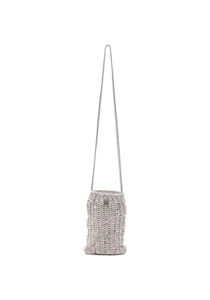 PANICALE sequin-embellished cross body bag - Grey