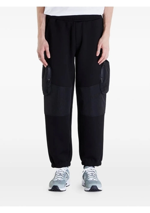 Ea7 Emporio Armani logo-print cargo pants - Black