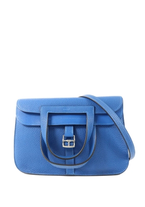 Hermès Pre-Owned Halzan 25 shoulder bag - Blue