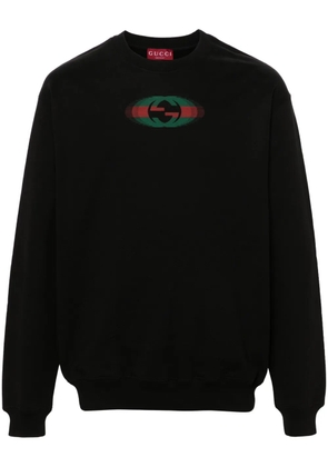 Gucci cotton jersey sweatshirt - Black