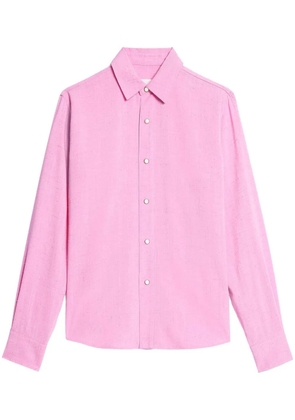 AMI Paris long-sleeve buttoned shirt - Pink